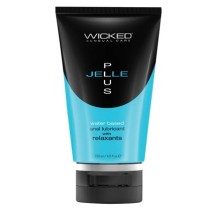 Wicked Aqua Jelle Plus Anal Lubricant with Relaxants 4oz